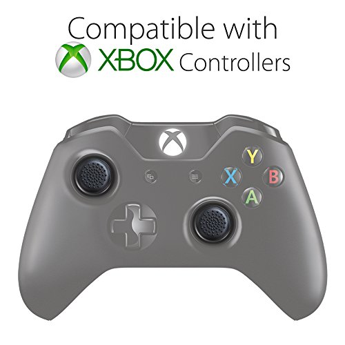 Fosmon [Conjunto de 4] Joystick analógico com controle de desempenho para polegar estendido para Xbo