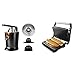 Taurus Easy Press 600 Exprimidor Eléctrico, W, Inox + 968419000 Grill & Toast - Sandwichera Con Placas Grill Antiadherentes, 700 W, Tapa Basculante