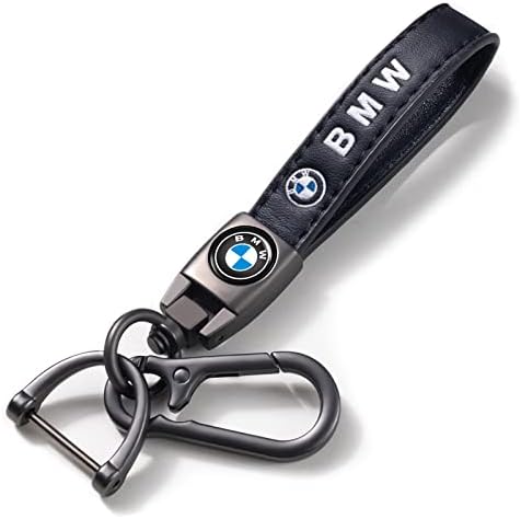 Portachiavi In Pelle Per Auto - Set Da 2, Elegante, Uomo E Donna, Con Logo Auto - Foto 9