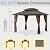 Yardsight 10'x12' Hardtop Gazebo, Outdoor Aluminum Frame Galvanized Steel Double Roof Pavilion with Netting and Shaded Curtains, Permanent Metal Pergolas for Patio, Backyard, Deck and Lawns.