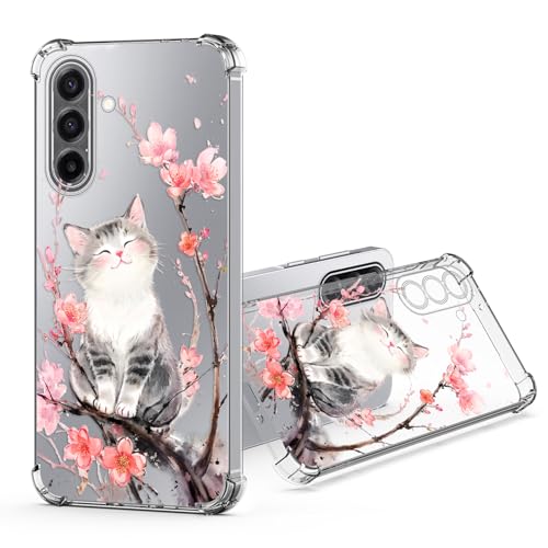 JRIANY pour Samsung Galaxy A17 5G / 4G Transparente Coque, Souple TPU Silicone Protective Case...