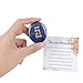 QINJIEJIE One Day at A Time Lapis Lazuli Worry Stone Healing Crystal Thumb Stones Thinking of You Gifts for Anxiety Relief Items You Got This Inspirational for Friend Encouragement Gift for Women Men