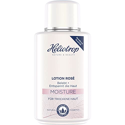 Preisvergleich Produktbild Heliotrop Gesichtslotion für trockene Haut, Gesichtspflege mit Sanddornsaft und Jojobaöl, Moisture Lotion Rosé, 1 x 200 ml
