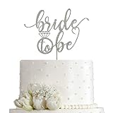 AMINJIE Bride to Be Cake Topper for Bridal Shower/Wedding Shower/Engagement/Bachelorette/Hen Party D