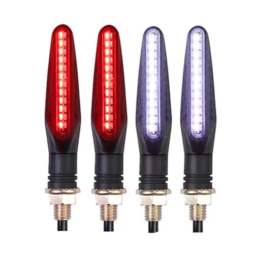 Clignotant moto pliable 12V résistant aux chocs et vibrations