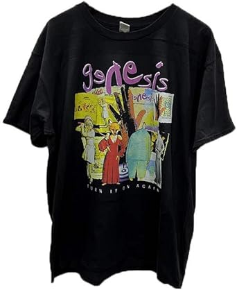 Amazon | [DAGNI] Genesis ジェネシス ロック バンド Tシャツ メンズ