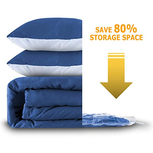 Meiqihome MQ1801-7L Vacuum Storage Bags 8 Large, Space Saver Sealer Bags, Airtight Compression Bags thumb #3