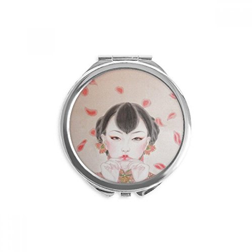 Peinture beauté chinoise miroir portable pour vos retouches