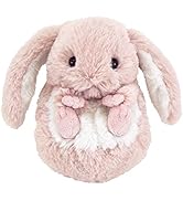 サンレモン(Sun Lemon) ころもっふる ウサギ ピンク 16×15×14cm ぬいぐるみ アニマル P-8262