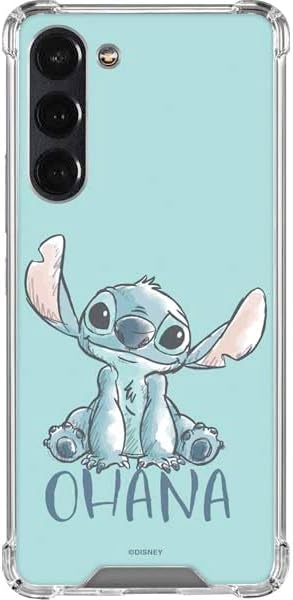 Skinit Clear Phone Case Compatible with Galaxy S23 Plus - Officially Licensed Disney Lilo and Stitch Personalities Moods Design
