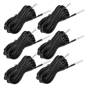1M Temperaturfühlersonde Hohe Genauigkeit Wasserdichter NTC 10K / B3435 Thermistor-Drahtkabel-Temperaturfühler 1M Temperaturfühlersonde Hohe Genauigkeit Wasserdichter NTC 10K / B3435 Thermistor-Drahtkabel-Temperaturfühler