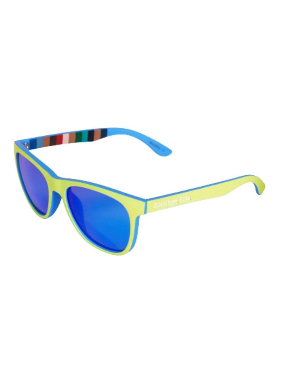 Goodbye, Rita. - Gafas de sol polarizadas azules - Lente espejo- Popeye