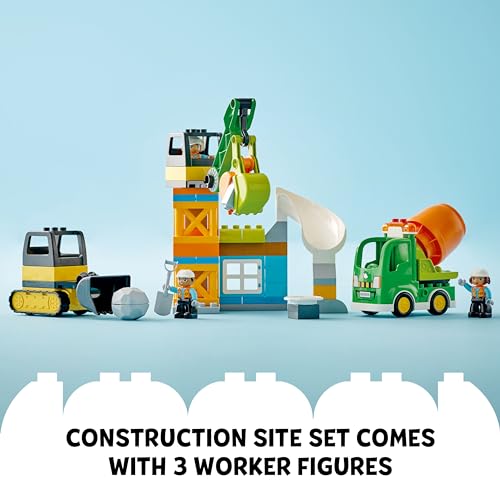 Lego 6426542 Duplo Construction Site 10990 Educational Large Brick Building Set thumb #4