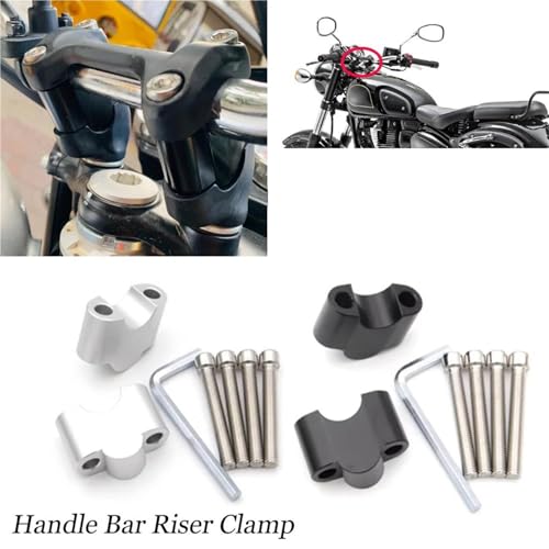 Abrazadera de montaje elevado y elevador de manillar Benelli Imperiale 3