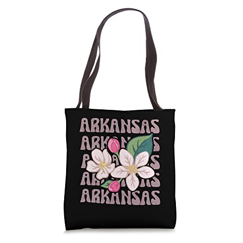 Arkansas Apple Blossom Tote Bag