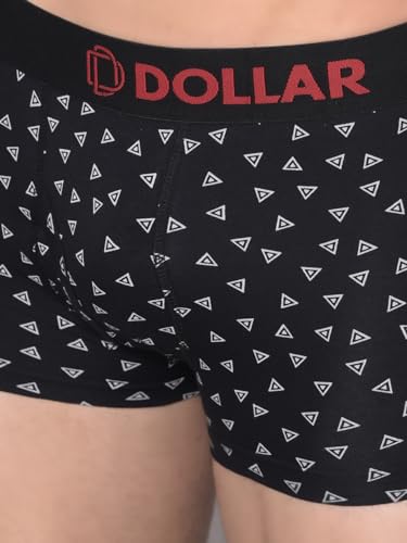 Image of Dollar Bigboss Men's Assorted Pack of 3 Cotton Trunk (Colour & Print May Vary)