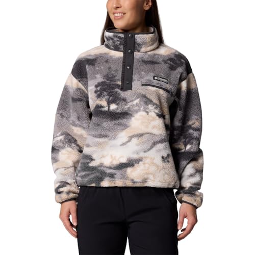 Columbia Damen Helvetia II Bedruckter Kurzer 1/2 Snap L