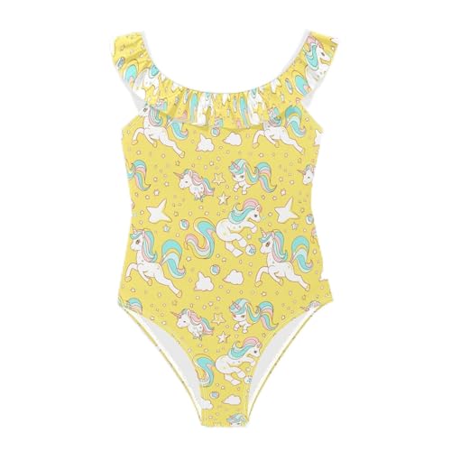 Traje de baño para niña sin rozaduras y de secado rápido