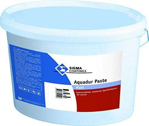Preisvergleich Produktbild Sigma " Aquadur Paste " Weiss Matt 3 kg