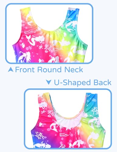 Image of Snowheart Girls Bathing Suit Toddler Swimsuit Girl Hawaiian Floral Ruffle One-Piece Breathable Swimwear 4-10T