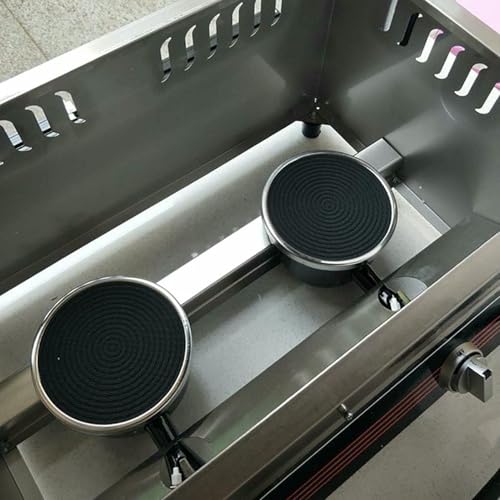 Friteuse à gaz commerciale 6L 12L double panier en acier inoxydable - 8