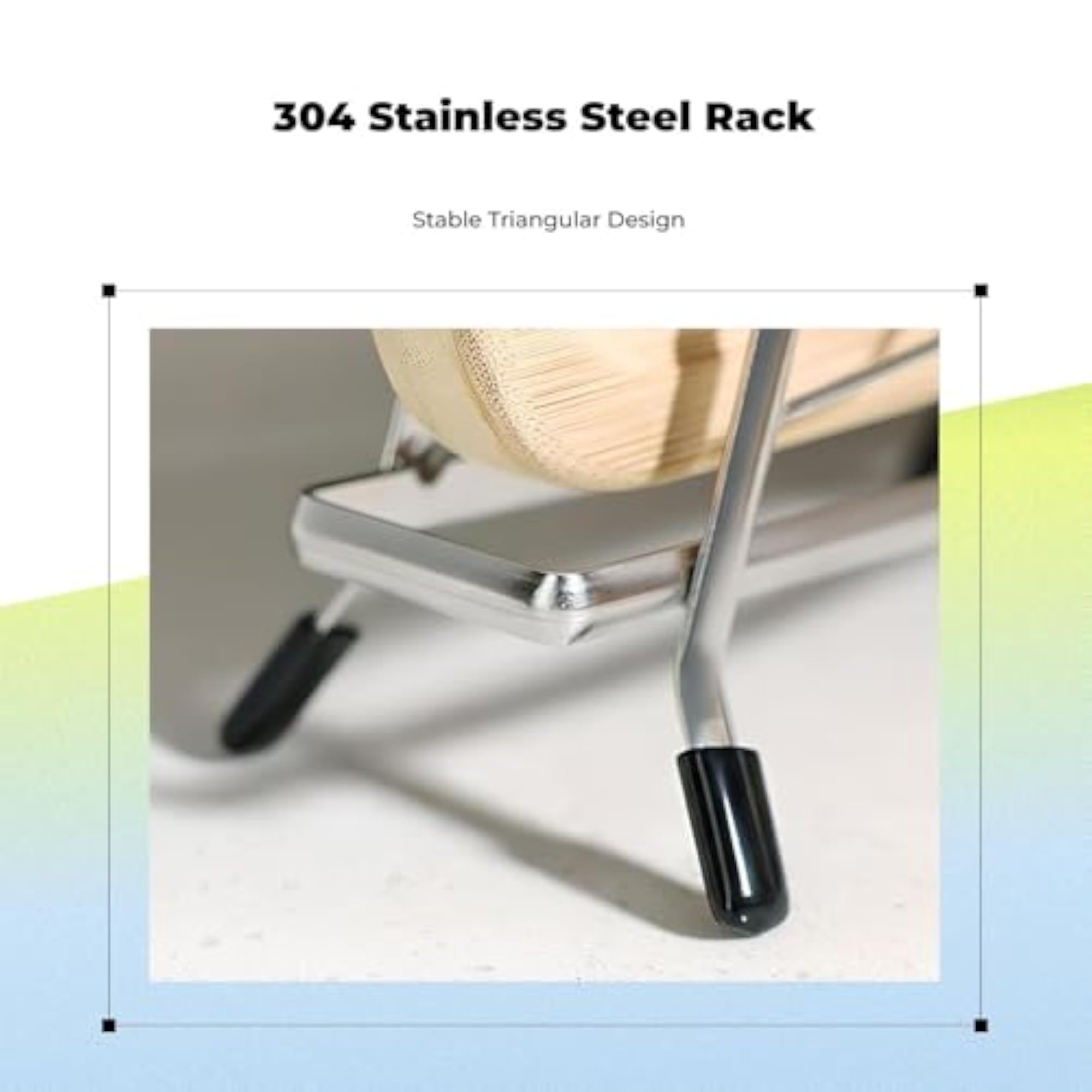 304 Stainless Steel Cutting Board Holder, Multifunctional Kitchen Organizer