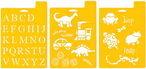 Star School Supplies 970960056 Plantilla Playtime, 7 x 10 Pulgadas