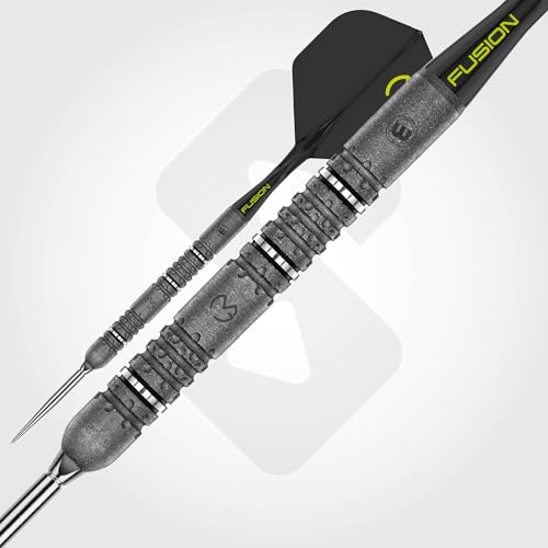Juego de dardos profesionales Winmau MvG con puntas Switch Points y accesorios 3