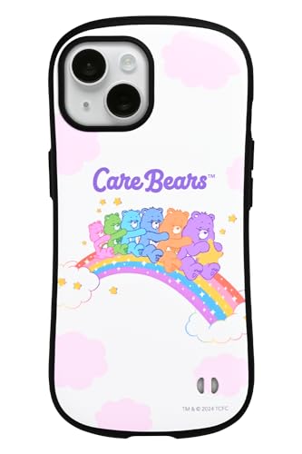 iFace First Class ケアベア iPhone 15 ケース (ホワイト/雲)【スマホケース 耐衝撃 アイフェイス アイフォン15 iphone15 カバー ストラップホール付き】