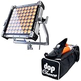 Creamsource Vortex4 1x1 325W RGBW LED Light Panel, Bundle with AIRGLOW 1x1 Booklight Complete Kit