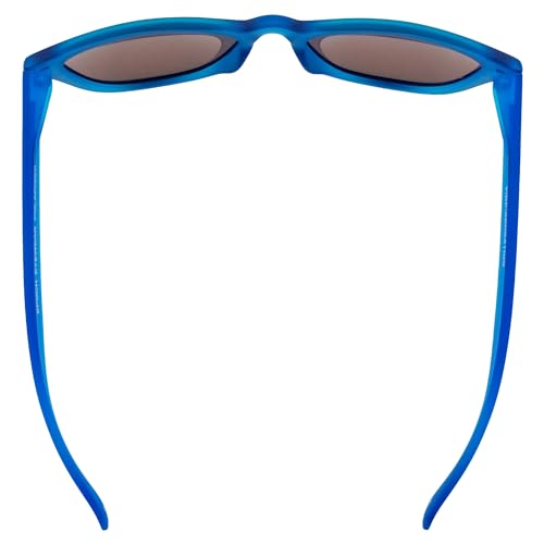 Epoch Eyewear Vibe Sensation Polarized Sunglasses Women Men Blue Frame Fashion Sunglasses w/Pink Mirror Lens4