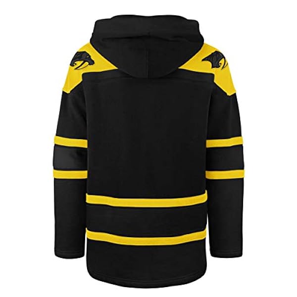 '47 NHL Lacer Hoody Sweater Nashville Predators Color Detail Capuchontrui Superior Hood