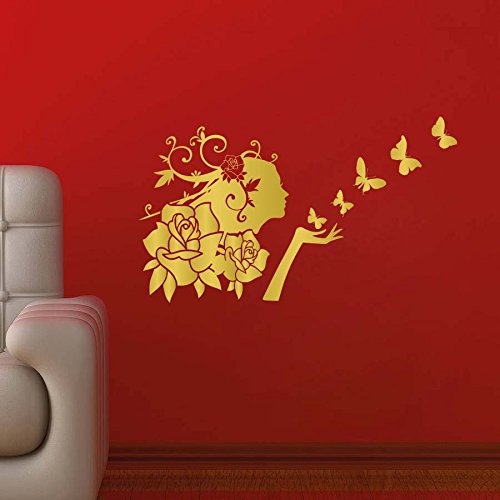 DECOR Kafe Home Decor Abstract Wall Sticker, Wall Sticker for Bedroom