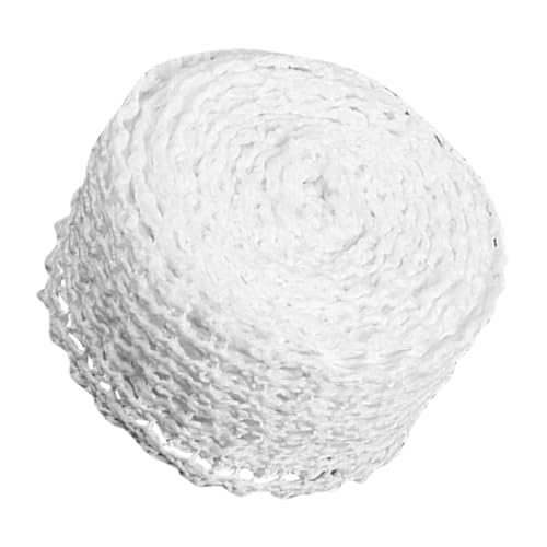 PHENOFICE Fleischnetzrolle Aus Polyester Reißfest Hitzebeständig Für Fleischverpackung Und Zubereitung 18-Loch 5 Meter Wurstnetz Für Aromatisches Schweinefleisch Und Rindfleisch