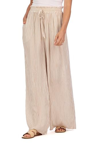 Mud Pie Women's Tracey Beach Pant Brown