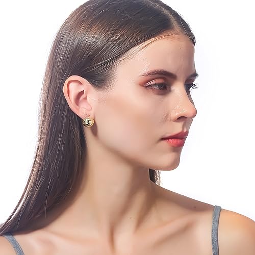 ToHeart 14k Gold Hoop Earrings for Womens Hoop Earrings4