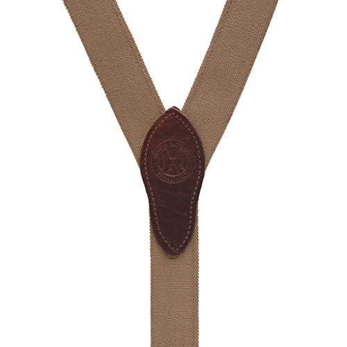 Suspender Store Rugged Comfort Suspenders - Trigger Snap Desert L - Length 44-48 Inches #TOP2