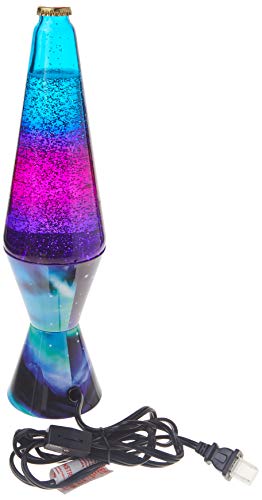 Lamp 2160 Lva2160 Colormax Northern Lights, 14.5-Inches, Glitter With Clear Liquid And Decal Base #TOP1