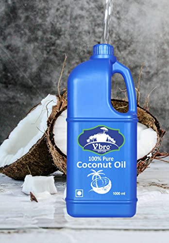 Image of VBRO Skin Care Pure Coconut Hair Oil (1 L)