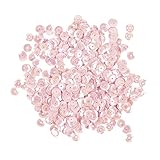Les paillettes ont un diamètre de 6mm; la surface est lisse et brillante; grâce à leur forme bombée la lumière est reflétée de façon optimale