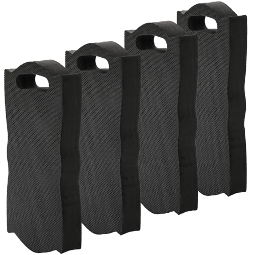 4 Pack Waterproof Garden Kneeling Pads with Handle