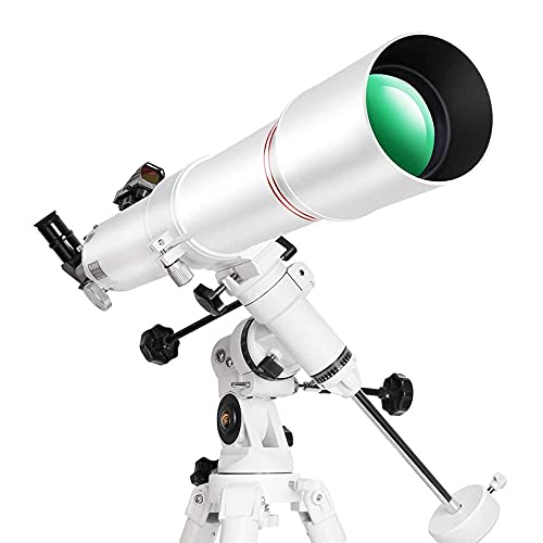 H-BEI Teleskop für Kinder Anfänger Erwachsene, Astronomie-Refraktor-Teleskop mit verstellbarem Stativ - perfektes…