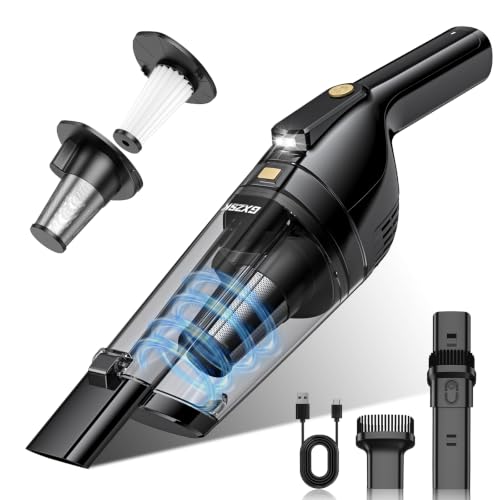 Image of Gxzsk Handheld Vacuum Cordless, Rechargeable Car Vacuum, Hand Vacuum