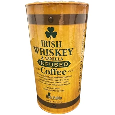 Irish Whiskey Infused Coffee Beans