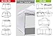 ABCCANOPY Instant Canopy SunWall 10x10 FT, 1 Pack Sidewall Only, No Frame or Top, Red