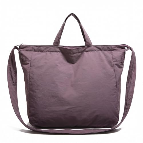 Bolso tote casual ligero con cierre y gran capacidad miniatura 2