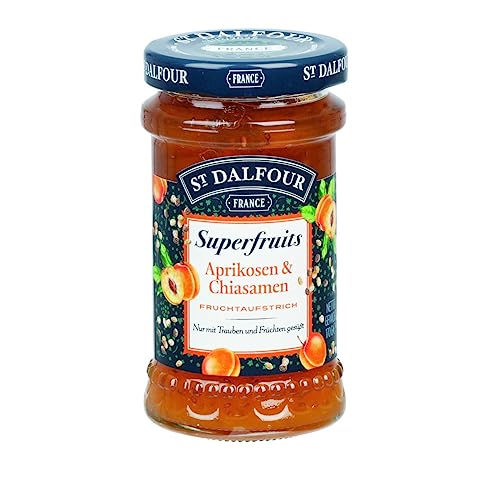 St. Dalfour Superfruits albicocche e semi di chia spalmabile frutta 170 g