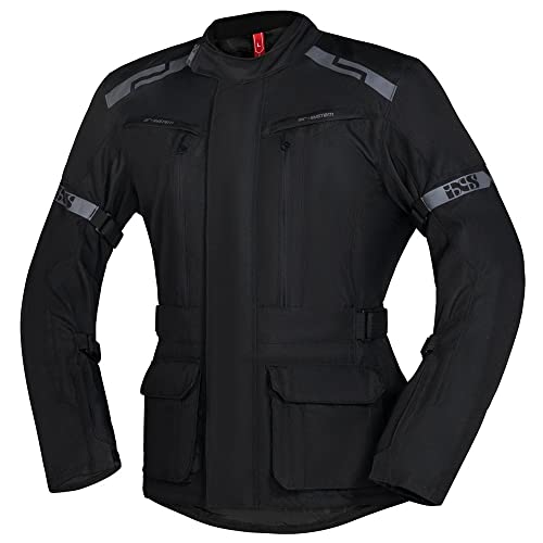 IXS Evans-ST 2.0 Giacca tessile da moto da turismo impermeabile, nero, L