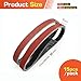 KonaFlex Sanding Belts 15 Pack 1×30 Inch Belt Sander Paper Aluminum Oxide with 60/80/120/150/240 Grits for Woodworking, Paint Sanding, Metalworking, Rust Removal