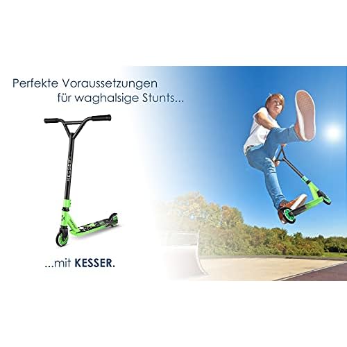 KESSER® Stunt Scooter XLimit 360° Lenkung Robuster